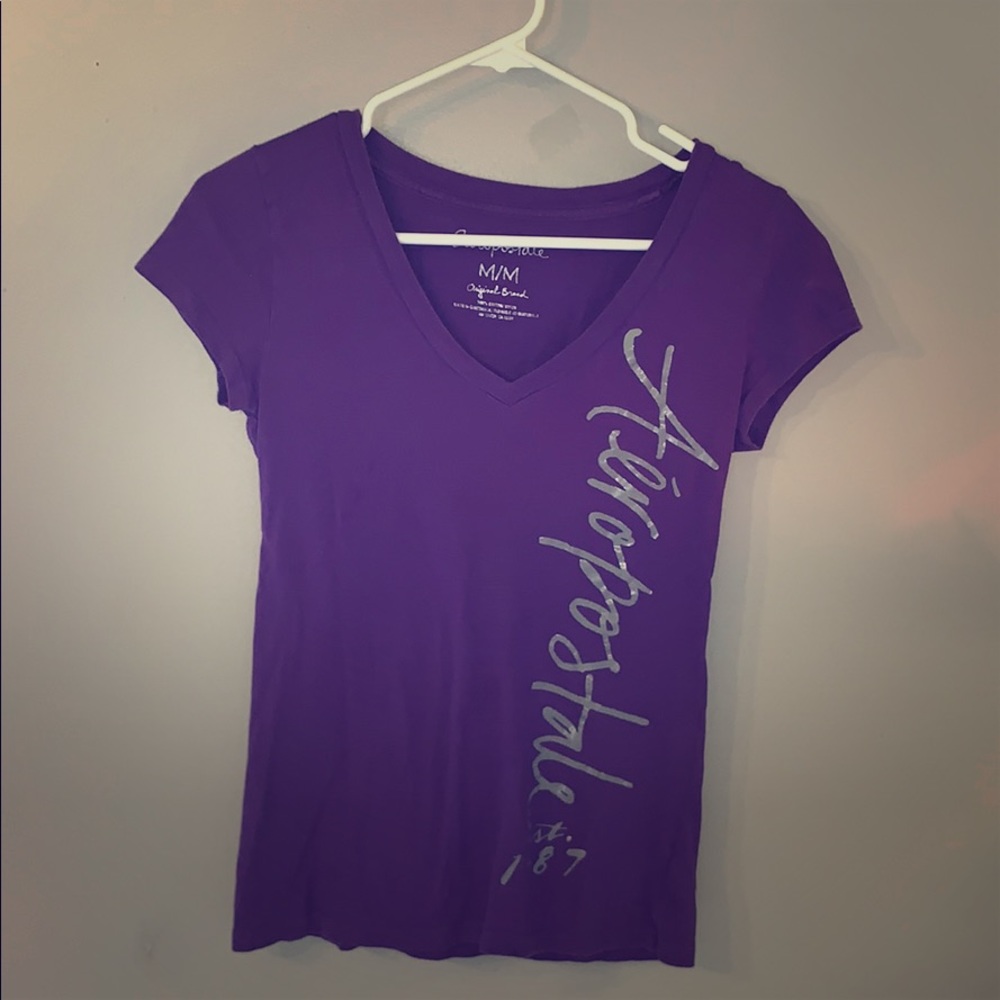 Purple shirt